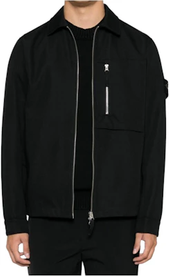 ストーンアイランド FW24 ブラック ジップアップ ジャケット 長袖 カジュアルアウター 811511103-V0029 Lookbook ストーンアイランド FW24 ブラック ジップアップ ジャケット 長袖 カジュアルアウター 811511103-V0029