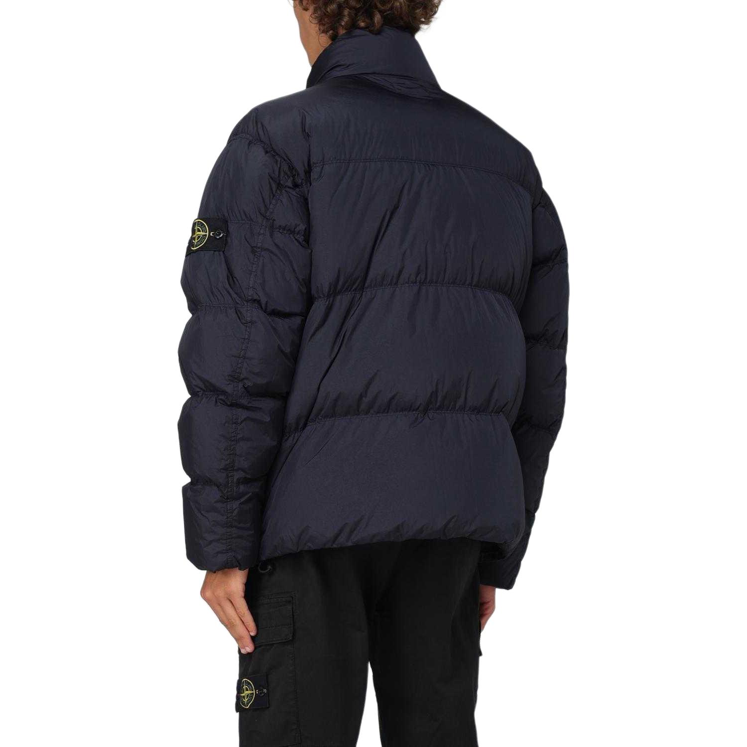 Stone Island FW24  Blue Lightweight Quilted Down Jacket Windproof Waterproof 811540123-V0020 圖 5
