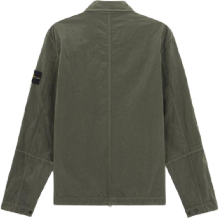 STONE ISLAND FW24  Nylon Metal Jacket Sage Green with Side Logo Badge. 811511819-V0059 圖 3