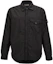 Order STONE ISLAND FW24 Black Crinkle Recycled Nylon Zip-Up Jacket with Badge - 8115Q0123-V0029