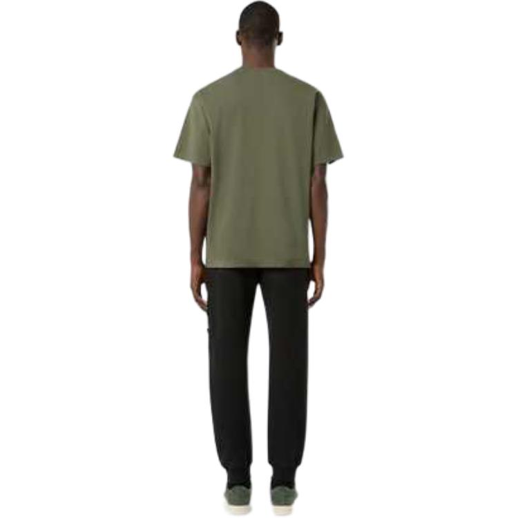 Purchase Stone Island Seluar Kargo Logo Hitam Pinggang Elastik Kasual FW24. 811564020-V0029