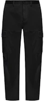 STONE ISLAND FW24 Black Mid-Rise Zip Cargo Pants Casual Wear 811533908-V0029 STONE ISLAND FW24 Black Mid-Rise Zip Cargo Pants Casual Wear 811533908-V0029