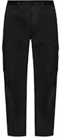 Order STONE ISLAND FW24 Black Mid-Rise Zip Cargo Pants Casual Wear 811533908-V0029
