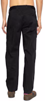 Shop STONE ISLAND FW24 Black Mid-Rise Zip Cargo Pants Casual Wear 811533908-V0029