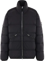STONE ISLAND FW24 Black Nylon Down-TC Zipped Puffer Jacket Unisex 811543028-V0029 STONE ISLAND FW24 Black Nylon Down-TC Zipped Puffer Jacket Unisex 811543028-V0029