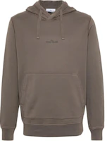 Stone Island FW24 Brown Hoodie with Logo and Drawstring 811566283-V0075 Stone Island FW24 Brown Hoodie with Logo and Drawstring 811566283-V0075