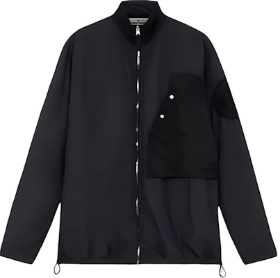 Chaqueta Negra de Nylon Cepillado Colorblock con Cremallera Stone Island FW24. 8115108M4-V0029 Buy Chaqueta Negra de Nylon Cepillado Colorblock con Cremallera Stone Island FW24. 8115108M4-V0029