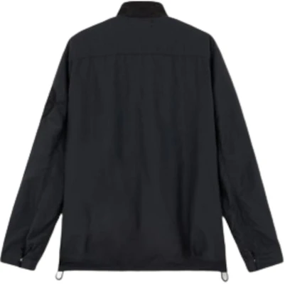 Chaqueta Negra de Nylon Cepillado Colorblock con Cremallera Stone Island FW24. 8115108M4-V0029 Lookbook Chaqueta Negra de Nylon Cepillado Colorblock con Cremallera Stone Island FW24. 8115108M4-V0029