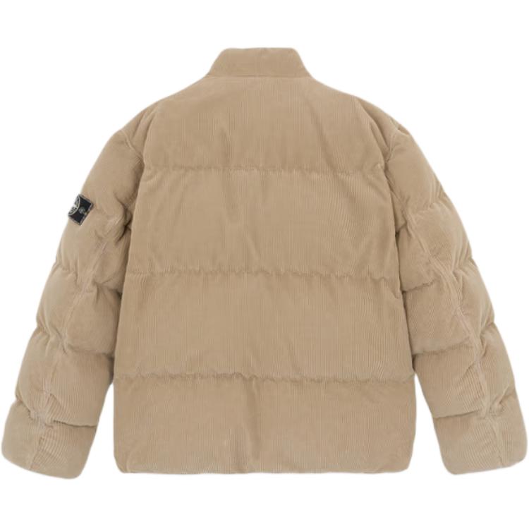 STONE ISLAND FW24 Corduroy Down Jacket Beige Unisex 8115482RT-V0094 圖 3