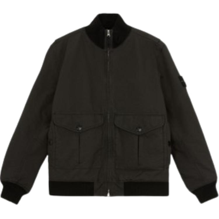 STONE ISLAND FW24 David-TC Water-Repellent Lightweight Jacket Grey 811541849-V0062 圖 2