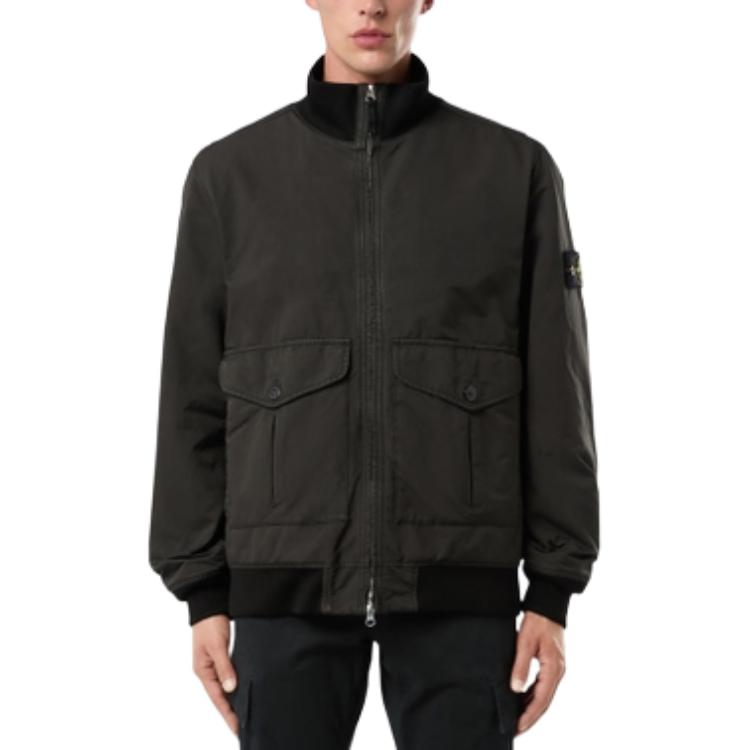 STONE ISLAND FW24 David-TC Water-Repellent Lightweight Jacket Grey 811541849-V0062 圖 4