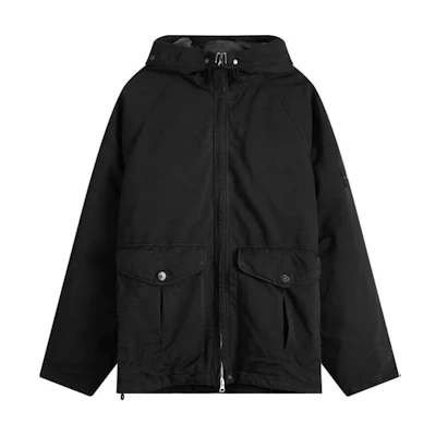 STONE ISLAND FW24 David-TC Water-Resistant Down Jacket Black Coat 811541649-V0029