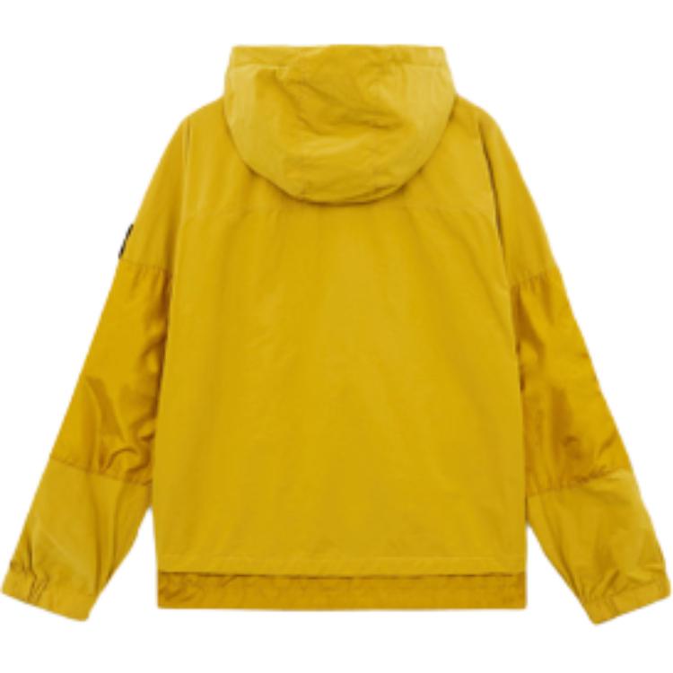 Lookbook Jaket Unisex Orange Multi-Pocket Stone Island FW24 David Light-TC dengan Logo 8115410M3-V0032