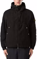 Shop STONE ISLAND FW24 David Light-TC Waterproof Windproof Hooded Jacket Black Unisex 8115410M3-V0029