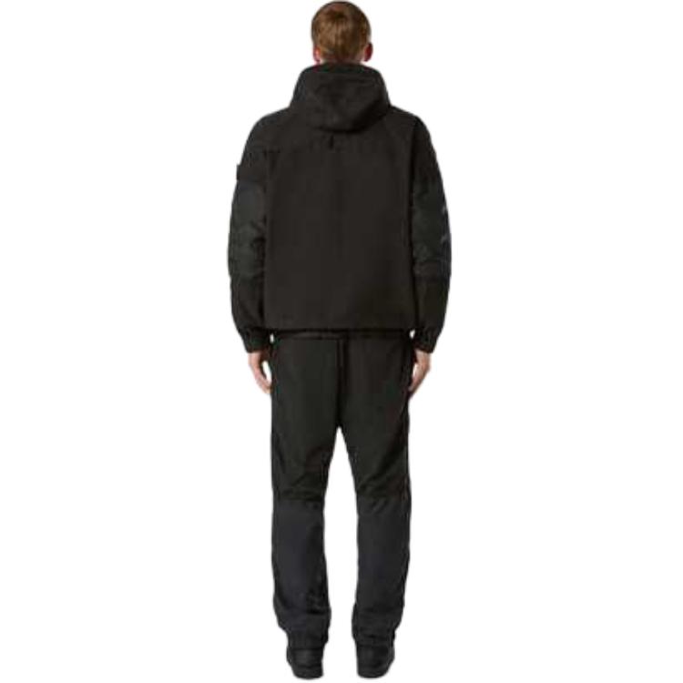 STONE ISLAND FW24 David Light-TC Waterproof Windproof Hooded Jacket Black Unisex 8115410M3-V0029 圖 5