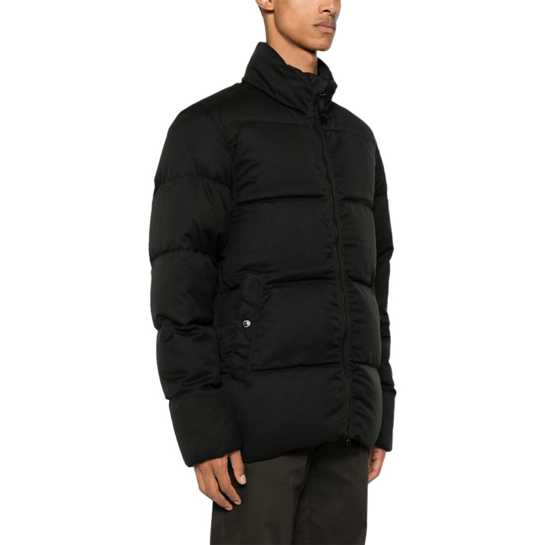 STONE ISLAND FW24 Ghost Series Black Zip-Up Jacket for Men 8115453F3-V0029 圖 4