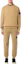 Lookbook STONE ISLAND FW24 字母Logo男士圓領衛衣 米色棕色 811562420-V0094
