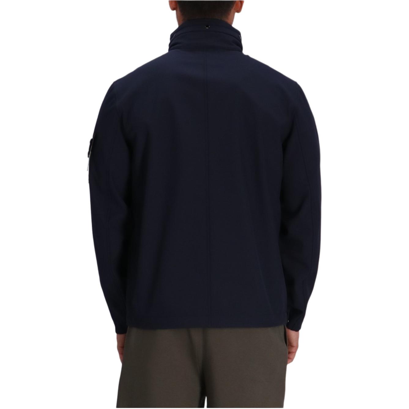 STONE ISLAND FW24 Lightweight Navy Blue Zip-Up Jacket for Men. 8115Q0222-V0020 圖 4