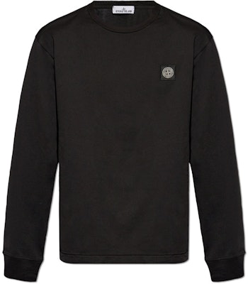 STONE ISLAND FW24 标志针织长袖圆领黑色T恤 811522713 0-A0029 Order STONE ISLAND FW24 标志针织长袖圆领黑色T恤 811522713 0-A0029