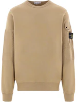 STONE ISLAND FW24 Logo Fleece Cotton Crewneck Sweatshirt Brown Unisex 811563920-V0094 STONE ISLAND FW24 Logo Fleece Cotton Crewneck Sweatshirt Brown Unisex 811563920-V0094