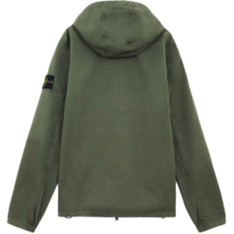 Stone Island FW24 Logo Patch Hooded Jacket Green 811510110-V0059 圖 3