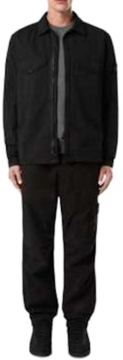 스톤아일랜드 FW24 로고 피케 코튼 집 셔츠 자켓 블랙 남성 아우터웨어 811510210-V0029 Purchase 스톤아일랜드 FW24 로고 피케 코튼 집 셔츠 자켓 블랙 남성 아우터웨어 811510210-V0029