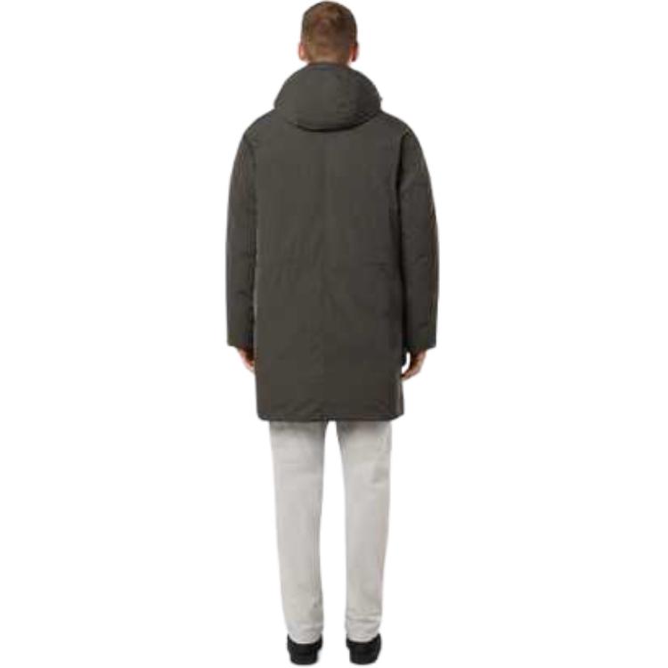 STONE ISLAND FW24 Micro Twill Hooded Mid-Length Down Jacket Green Men’s 811570726-V0065 圖 4