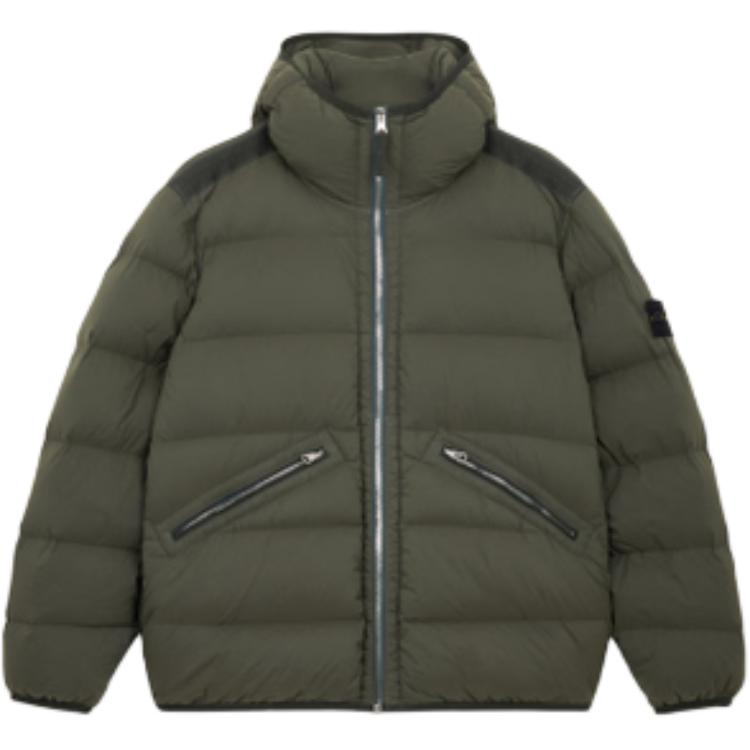 Order STONE ISLAND FW24 Chaqueta Capucha Nylon Down-TC Verde Abrigo Unisex. 811543128-V0059