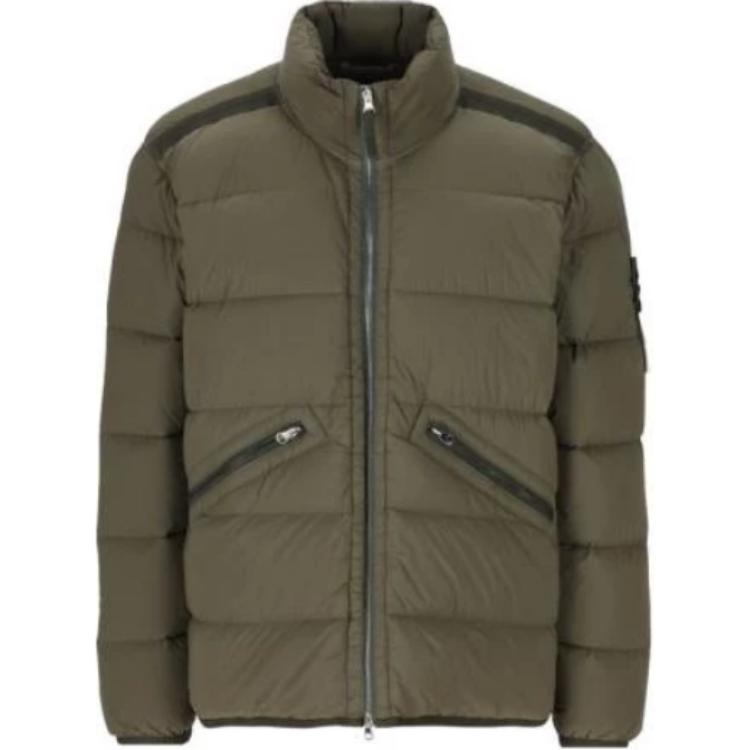 Order 스톤아일랜드 FW24 나일론 다운-TC 밀리터리 그린 유니섹스 패딩 재킷 811543028-V0059