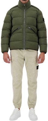 스톤아일랜드 FW24 나일론 다운-TC 밀리터리 그린 유니섹스 패딩 재킷 811543028-V0059 Purchase 스톤아일랜드 FW24 나일론 다운-TC 밀리터리 그린 유니섹스 패딩 재킷 811543028-V0059