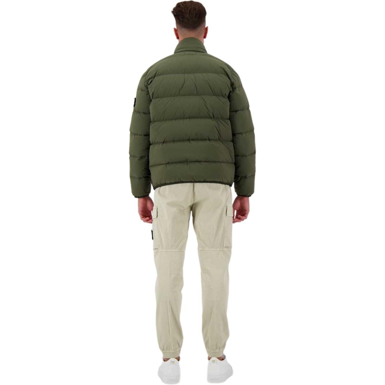 Details for 스톤아일랜드 FW24 나일론 다운-TC 밀리터리 그린 유니섹스 패딩 재킷 811543028-V0059