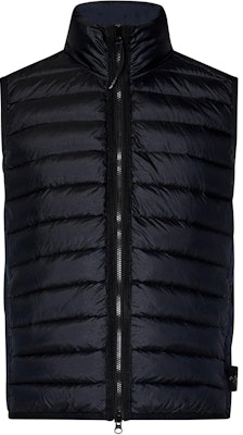 石头岛 FW24 尼龙羽绒无袖马甲 海军蓝 男女款 8115G0724-A0020 Buy 石头岛 FW24 尼龙羽绒无袖马甲 海军蓝 男女款 8115G0724-A0020