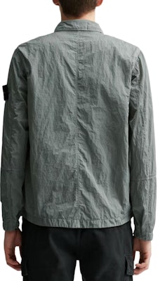 스톤아일랜드 FW24 나일론 메탈 배지 지퍼 셔츠 자켓 그레이 아우터웨어 811511819-V0060 Purchase 스톤아일랜드 FW24 나일론 메탈 배지 지퍼 셔츠 자켓 그레이 아우터웨어 811511819-V0060