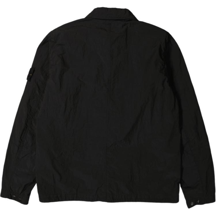 STONE ISLAND FW24 Nylon Metal Jacket Black  Long Sleeve Spring Autumn Coat. 811511819-V0029 圖 3