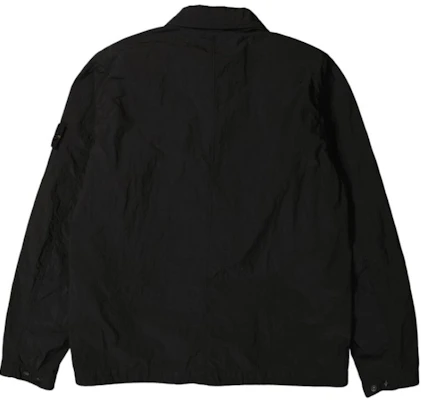 STONE ISLAND FW24 Nylon Metal Jacket Black Long Sleeve Spring Autumn Coat. 811511819-V0029 Lookbook STONE ISLAND FW24 Nylon Metal Jacket Black Long Sleeve Spring Autumn Coat. 811511819-V0029