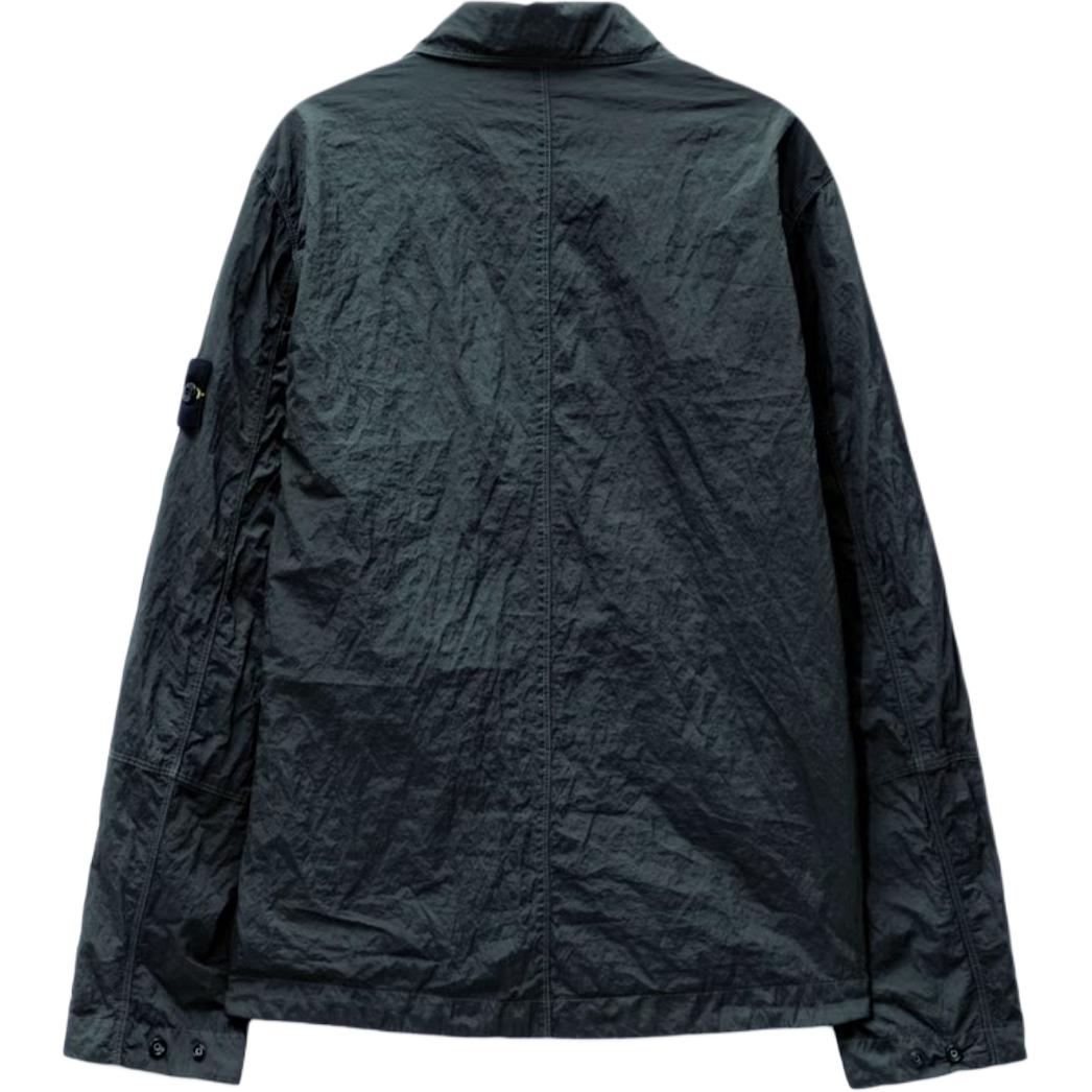 Stone Island FW24 Nylon Metal Zip Jacket Long-Sleeve Shirt Grey Mens Outerwear 811511819-V0062 圖 3