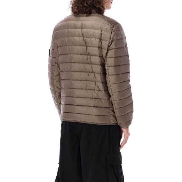 Stone Island FW24 Nylon Solid Color Zip-Up Slim Fit Jacket Brown () 811542924-V0075 圖 5