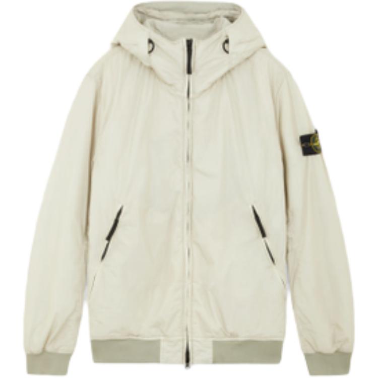 Stone Island FW24 PrimaLoft-TC® Nylon Hooded Logo Windproof Waterproof Jacket Beige 811540823-V0097 圖 2