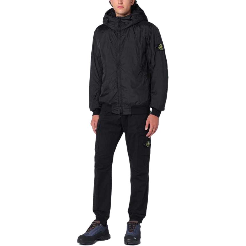 STONE ISLAND FW24 PrimaLoft-TC® Nylon Windproof Waterproof Hooded Jacket Black 811540823-V0029 圖 5