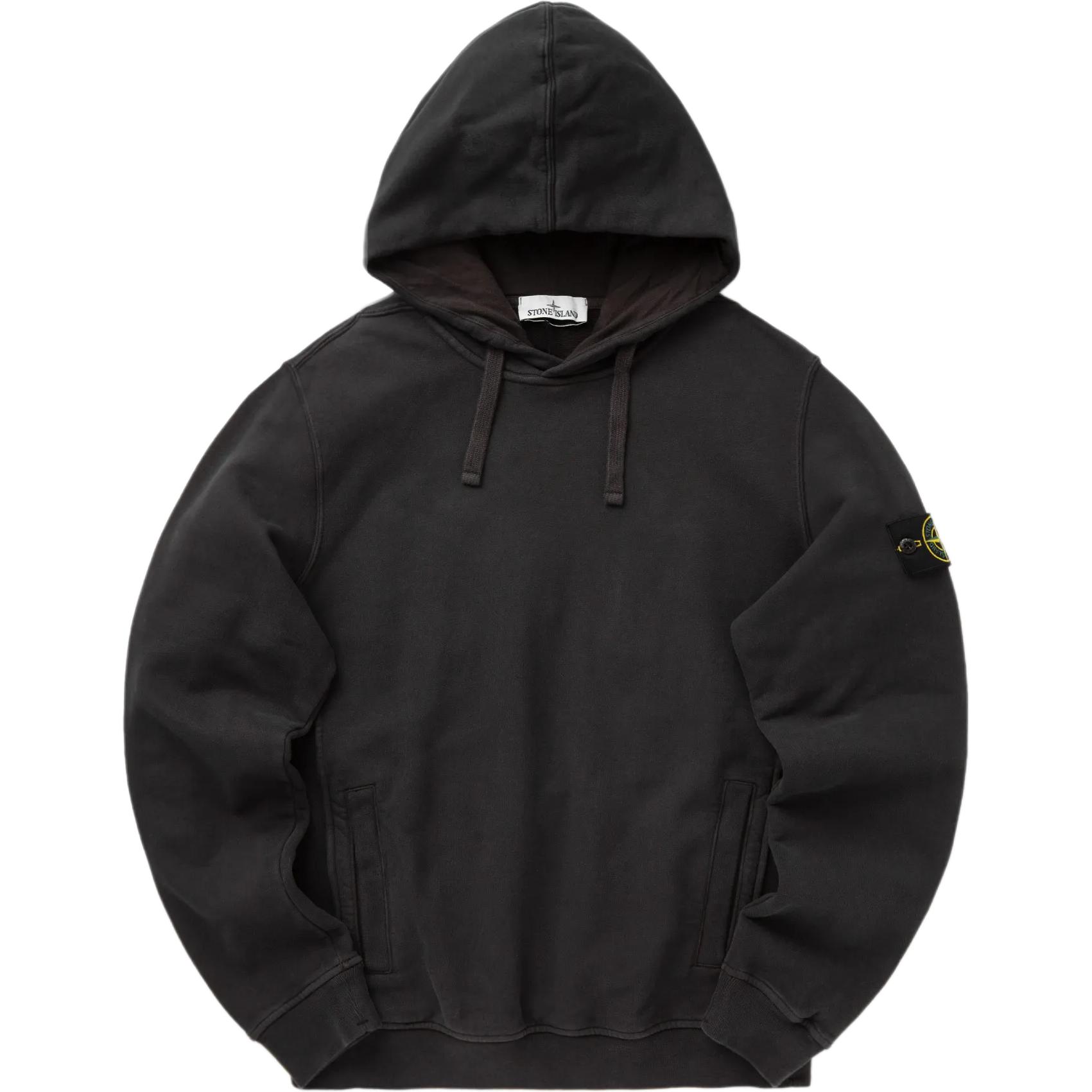 Stone Island FW24 Pullover Hoodie Sweatshirt Men’s Lead Gray 811560820-V0062