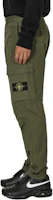 Details for Stone Island FW24 Pure Cotton Tapered Utility Cargo Pants Men’s Musk Green. 811530410-V0059