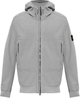 Stone Island FW24 Soft-Shell Windproof Waterproof Hoodie Jacket Unisex - Grey 8115Q0322-V0060 Stone Island FW24 Soft-Shell Windproof Waterproof Hoodie Jacket Unisex - Grey 8115Q0322-V0060