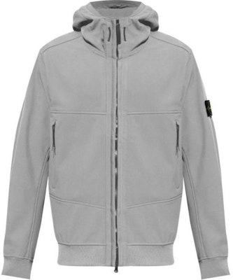 ストーンアイランド FW24 防風防水ソフトシェルパーカー ジャケット ユニセックス - グレー 8115Q0322-V0060 Order ストーンアイランド FW24 防風防水ソフトシェルパーカー ジャケット ユニセックス - グレー 8115Q0322-V0060