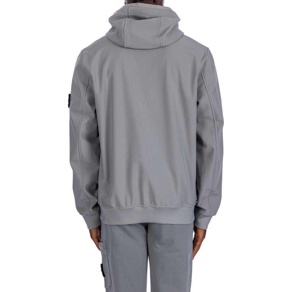Sizing ストーンアイランド FW24 防風防水ソフトシェルパーカー ジャケット ユニセックス - グレー 8115Q0322-V0060