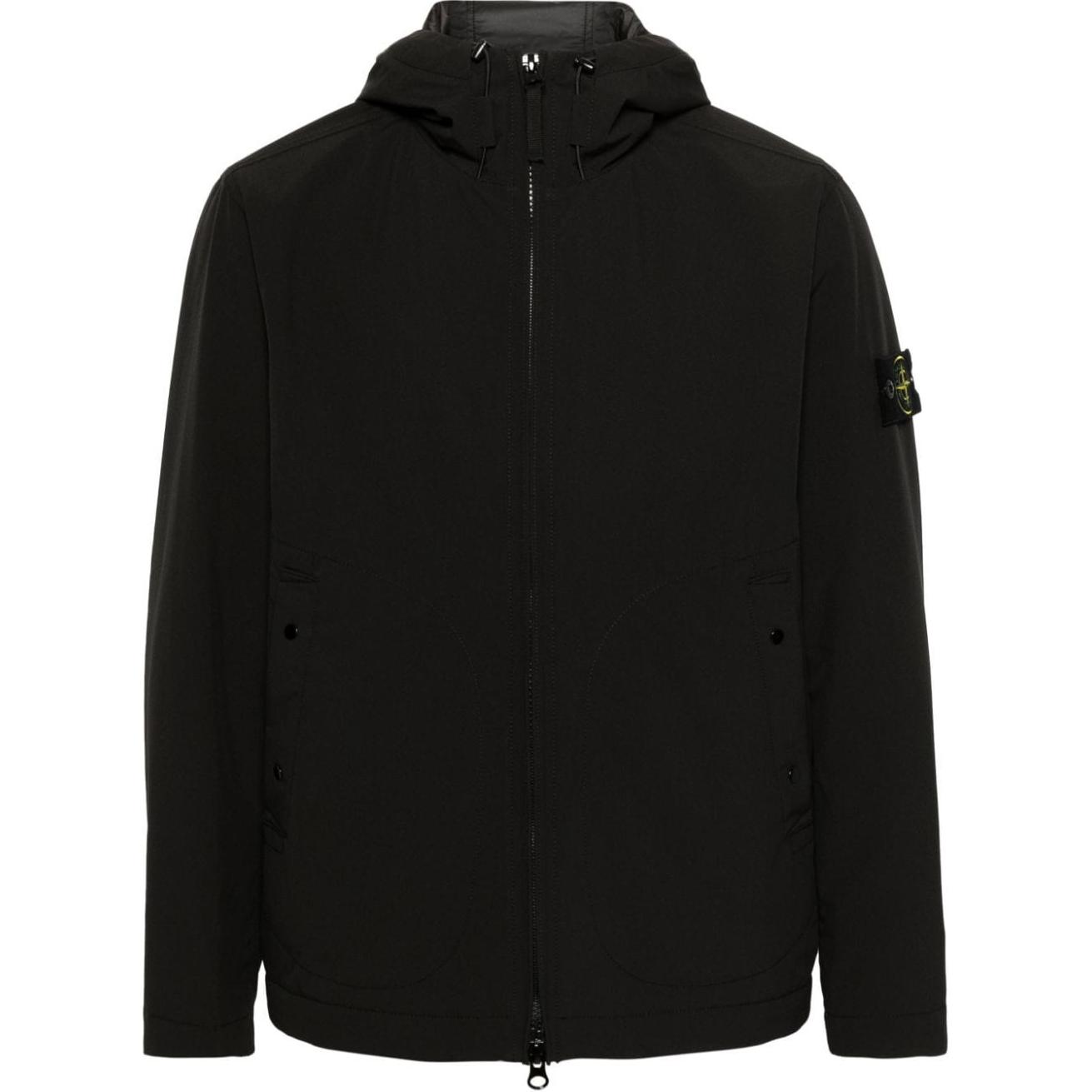 Stone Island FW24 Soft Shell Primaloft Padded Hooded Jacket Black Men. 811540627A0029 圖 2