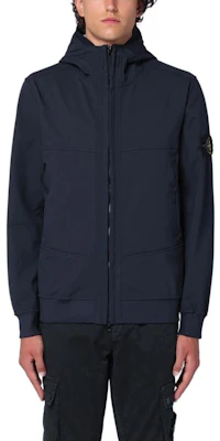 Stone Island FW24 軟殼防風防水透氣連帽外套 海軍藍 中性款 8115Q0322-V0020 Details for Stone Island FW24 軟殼防風防水透氣連帽外套 海軍藍 中性款 8115Q0322-V0020