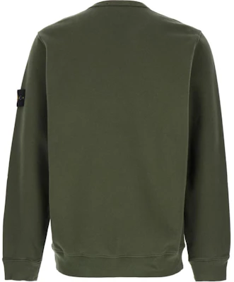 Stone Island FW24 Sudadera Verde Slim Fit de Manga Larga y Cuello Redondo 811562420-V0059 Lookbook Stone Island FW24 Sudadera Verde Slim Fit de Manga Larga y Cuello Redondo 811562420-V0059