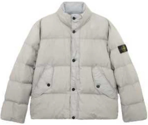 STONE ISLAND FW24 防水防風高領灰色帶徽標男女款夾克 811540123-V0060 Buy STONE ISLAND FW24 防水防風高領灰色帶徽標男女款夾克 811540123-V0060