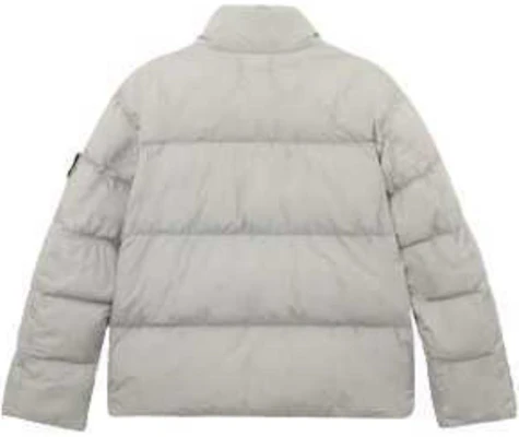 STONE ISLAND FW24 防水防風高領灰色帶徽標男女款夾克 811540123-V0060 Lookbook STONE ISLAND FW24 防水防風高領灰色帶徽標男女款夾克 811540123-V0060