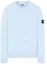 Buy STONE ISLAND Sudadera Crewneck Teñida con Parche Brújula Azul Cielo. 741563051-V0041
